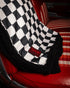 CHECKERED SHERPA BLANKET